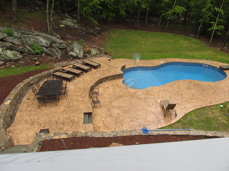 Stamped Concrete project example 11